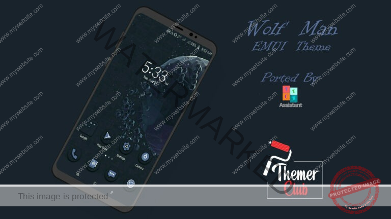 Wolf Man EMUI 4 / 4.1 Theme | Themer Club